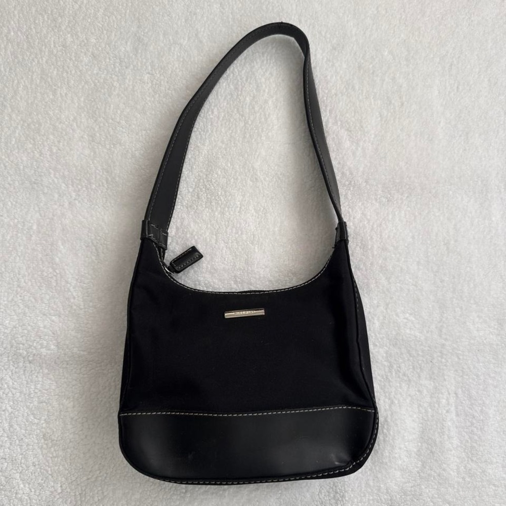 small basic black nine west shoulder bag